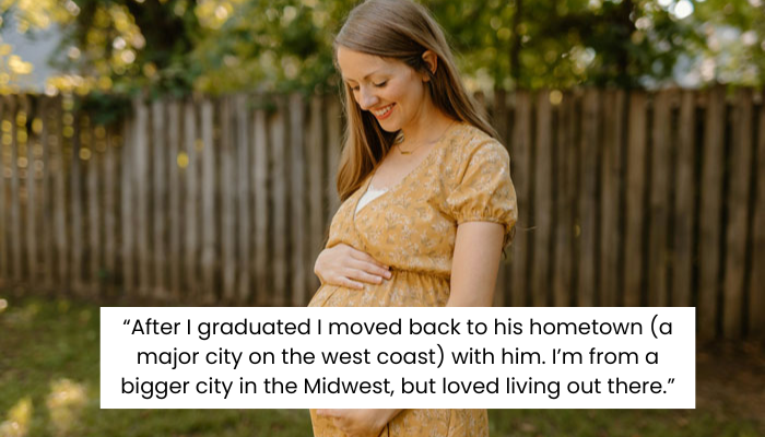 AITAH for Moving Back Home While Pregnant After My Husband Left Me?