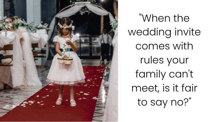 AIBU to Decline My BIL’s Child-Free Destination Wedding Despite Being Willing to Attend Before?