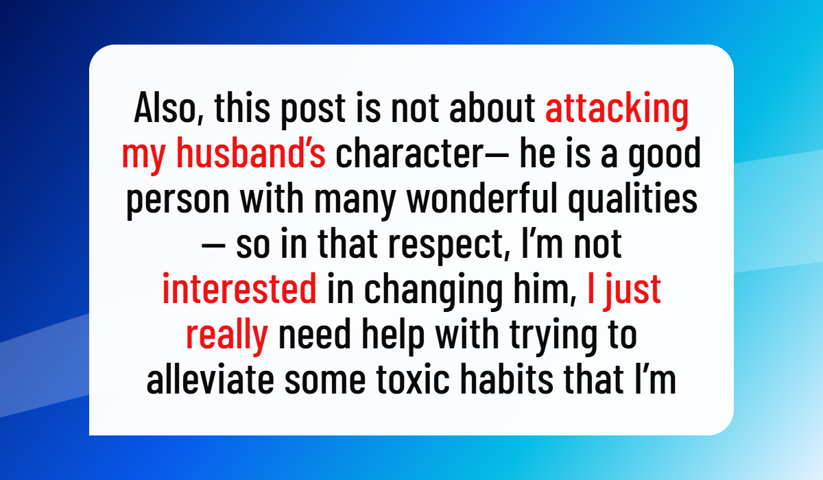 Husband’s Repeated Question Makes Wife Feel Like A Child After 25 Years Of Marriage