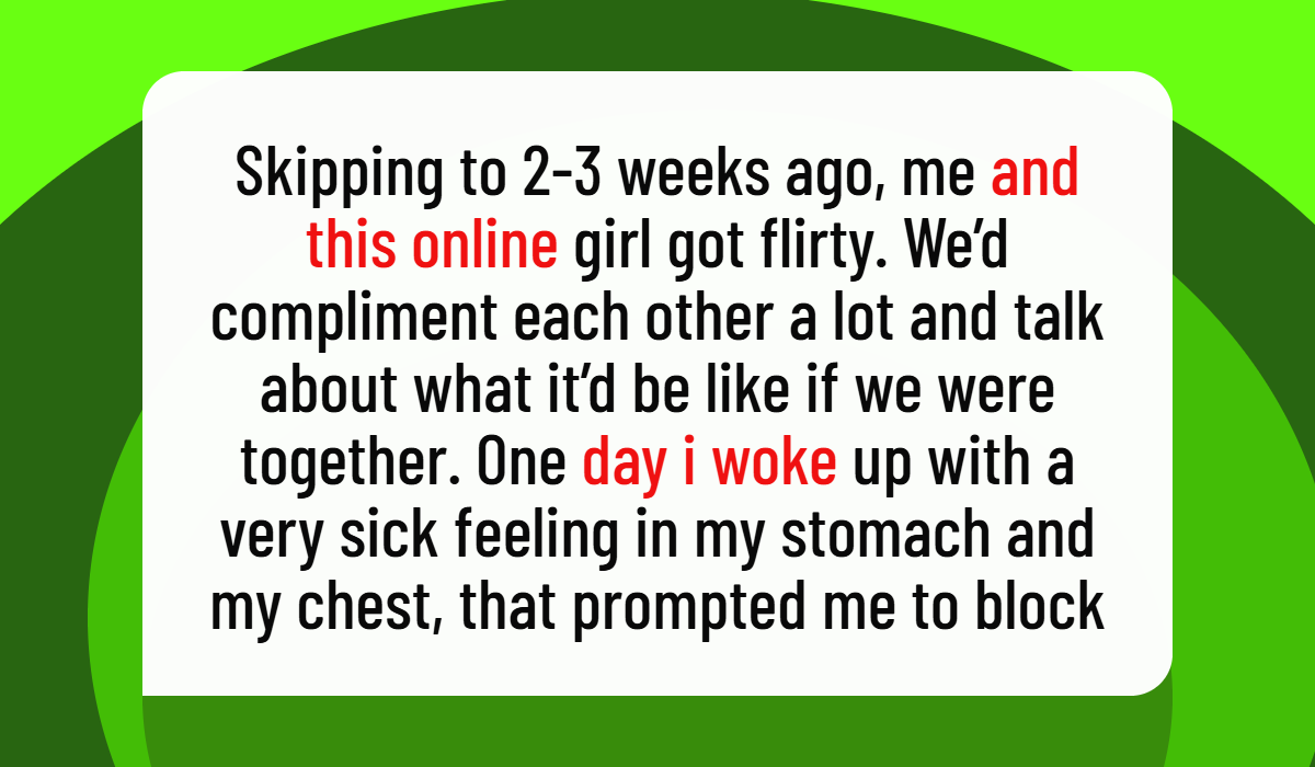 Man Cheated on His Girlfriend of 4 Years Online